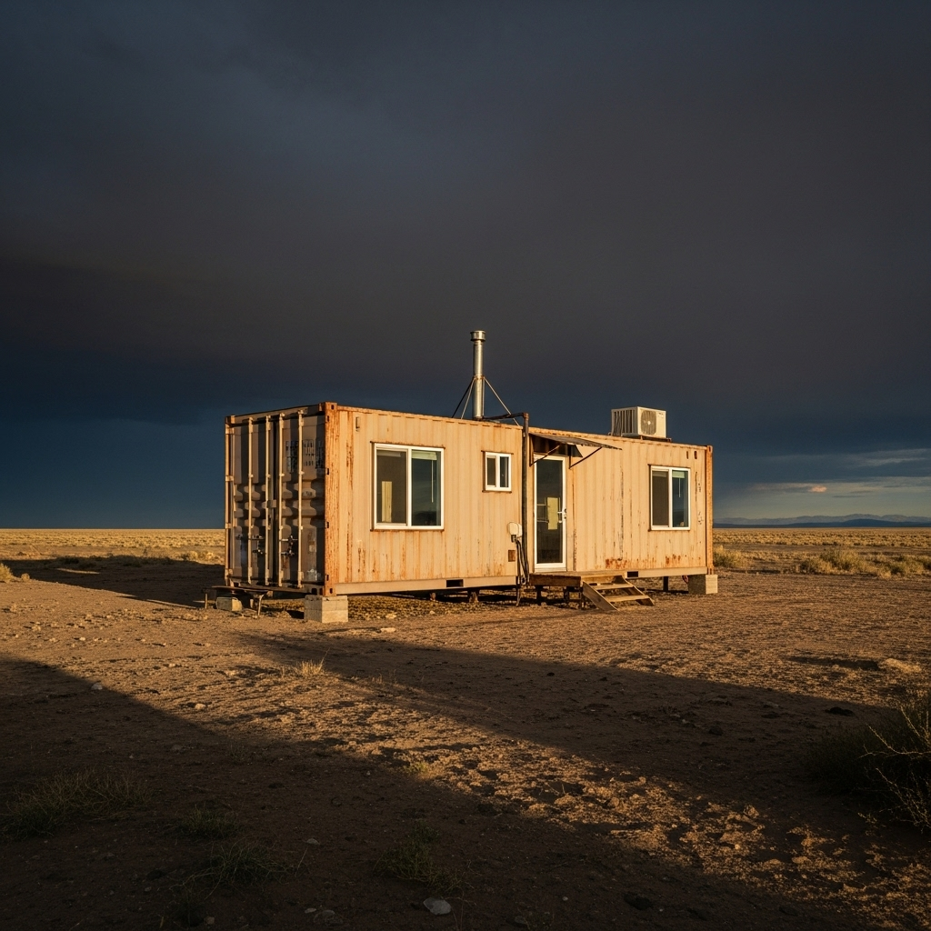 Mẫu nhà container cũ thanh lý giá rẻ, lắp đặt nhanh