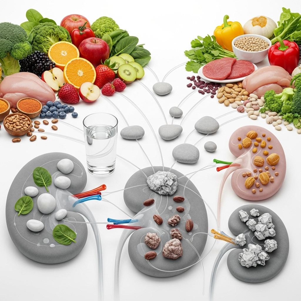 Nguyên tắc ăn uống cho người bị sỏi thận