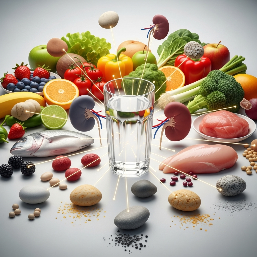 Thực phẩm thân thiện cho người bị sỏi thận