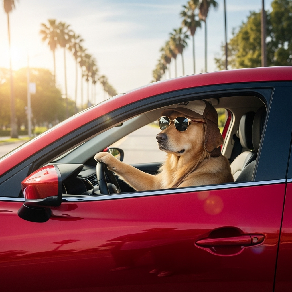 Mazda3 gặp gỡ chú chó Gâu-dô