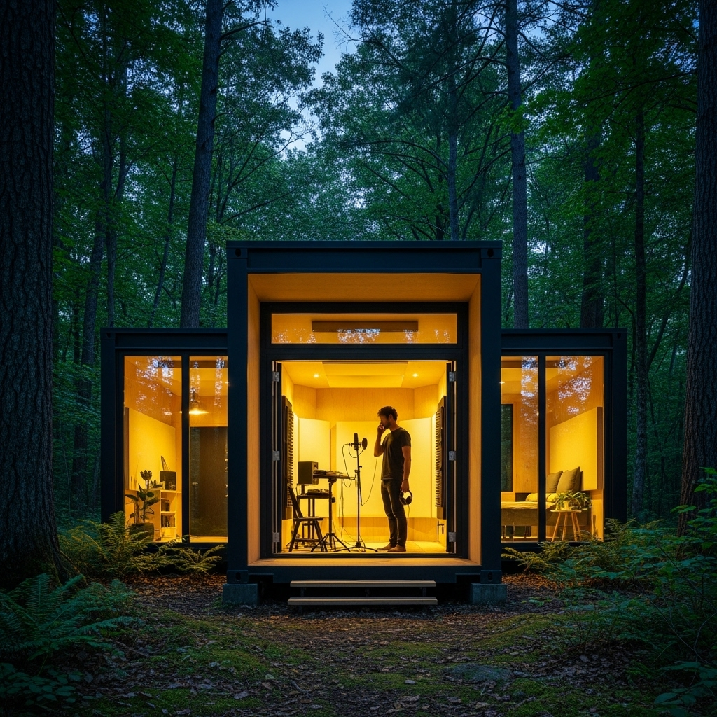 Sơn Tùng M-TP và nhà container